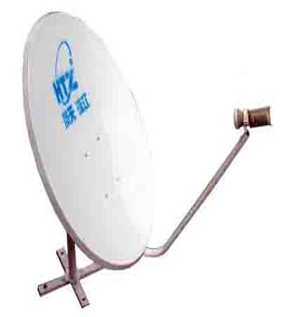 KWJ-0.75P型Ku波段卫星电视接收天线